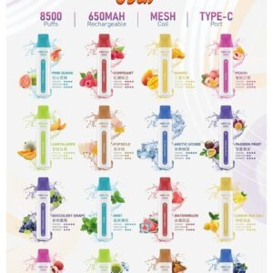 魅嗨 MEHA VBar 小白條一次性 (8500口 一次性電子煙)