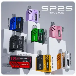 SP2S Max 充電式主機 思博睿方塊霧化煙桿 (適配 SP2S Max 替換煙彈)